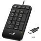 Teclado Numerico Numpad Genius 125 Usb-c Negro Español España - Miniatura 1