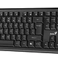 Teclado Cable Usb Resistente A Derrames Genius Kb-113 Negro AI Copilot  - Miniatura 2