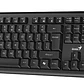 Teclado Cable Usb Resistente A Derrames Genius Kb-113 Negro AI Copilot  - Miniatura 1
