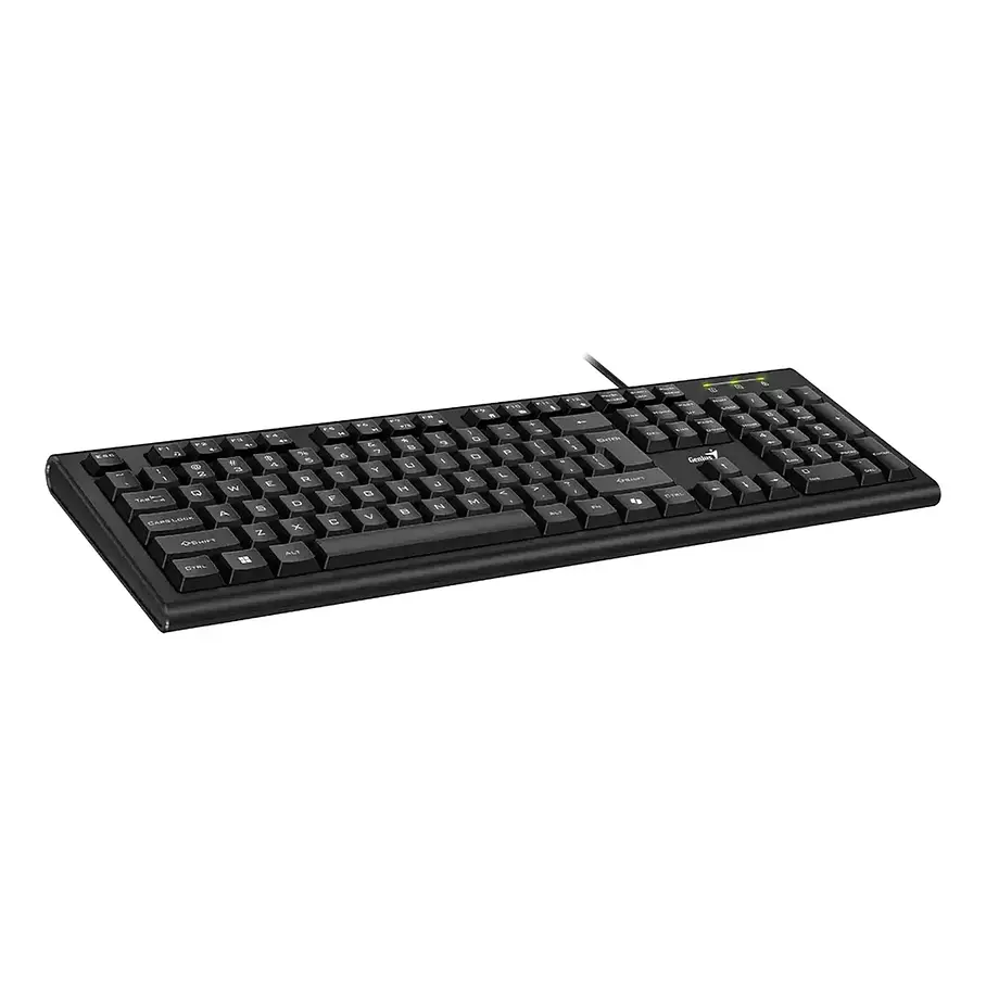 Teclado Cable Usb Resistente A Derrames Genius Kb-113 Negro AI Copilot  5