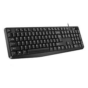 Teclado Genius KB-117 de Membrana Con Pad Numérico Español