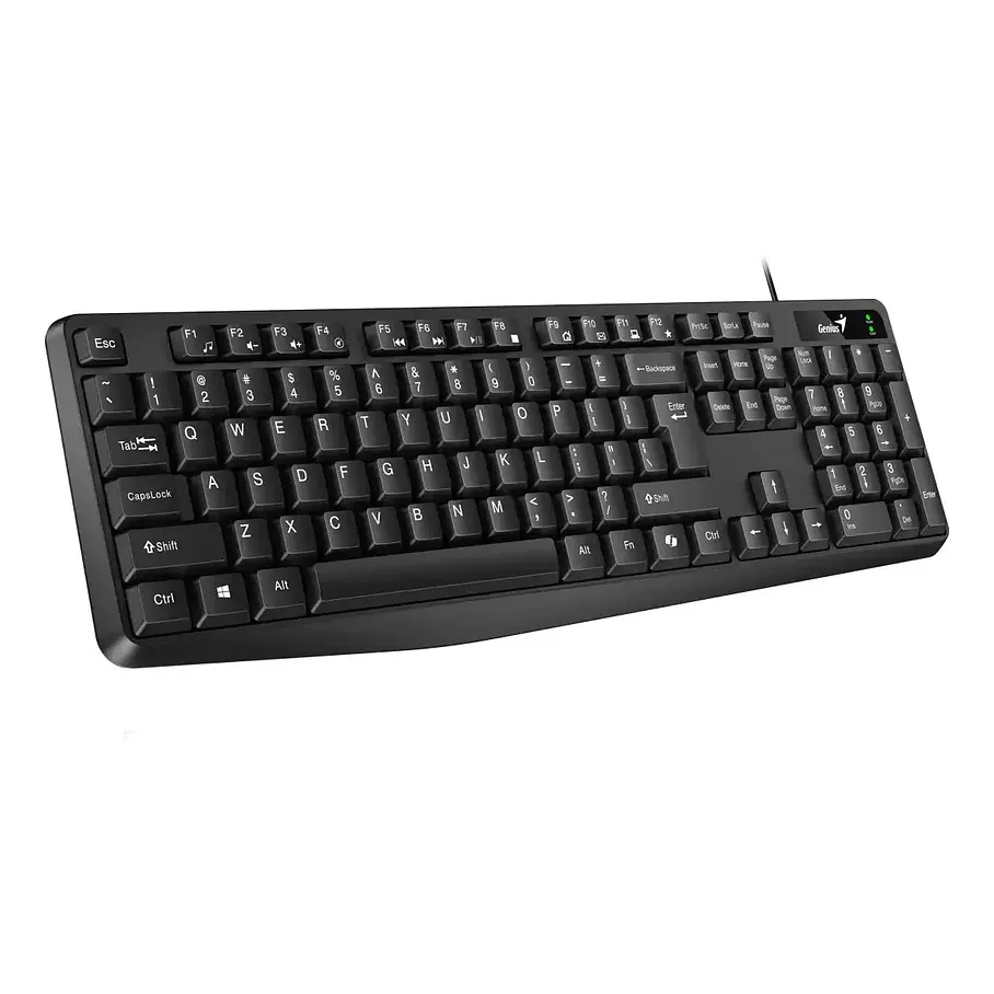 Teclado Genius KB-117 de Membrana Con Pad Numérico Español 1