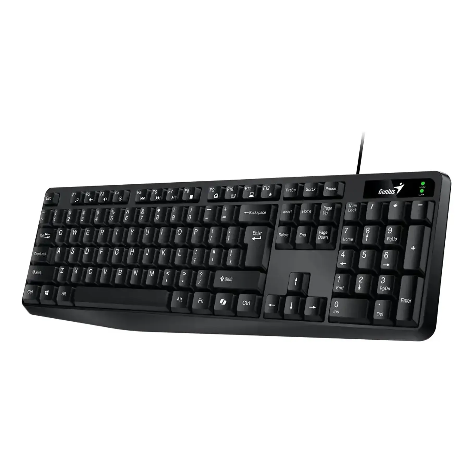 Teclado Genius KB-117 de Membrana Con Pad Numérico Español 3