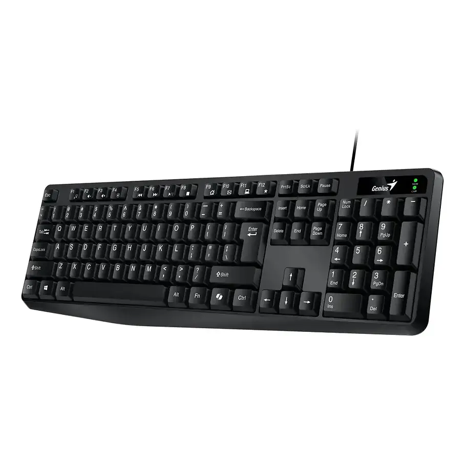 Teclado Genius KB-117 de Membrana Con Pad Numérico Español 3