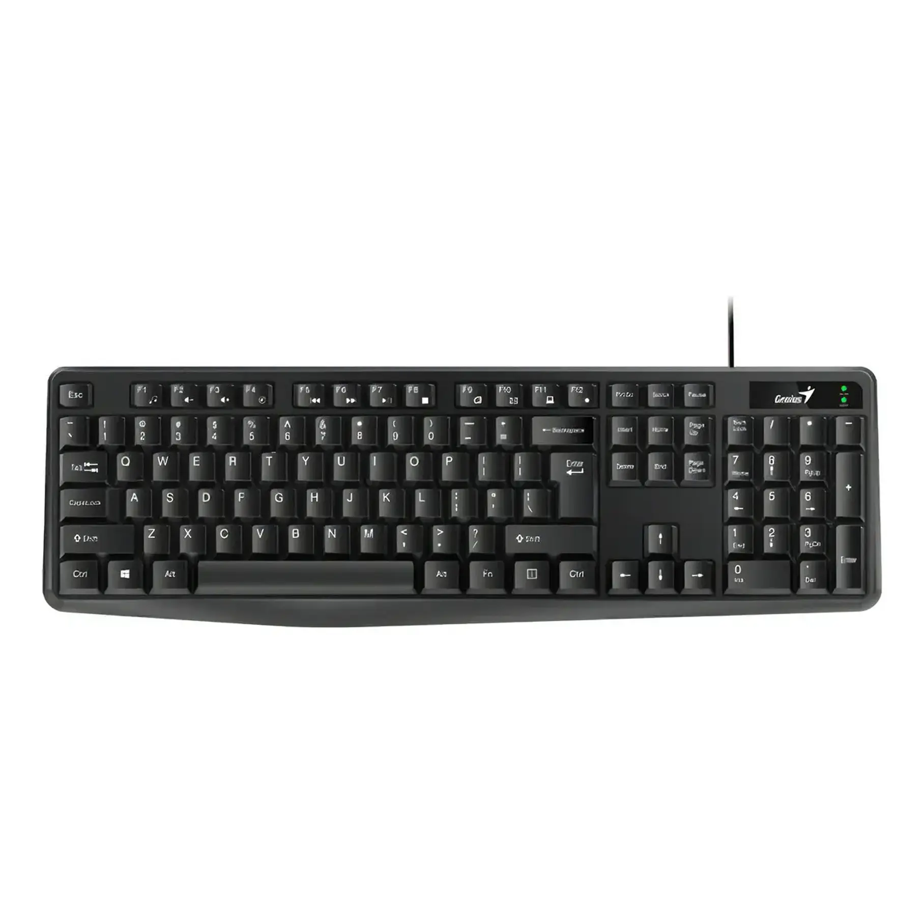 Teclado Genius KB-117 de Membrana Con Pad Numérico Español 2
