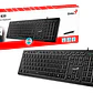 Teclado Genius Slim Star 820 Teclado Negro Idioma Español Latinoamérica - Miniatura 5