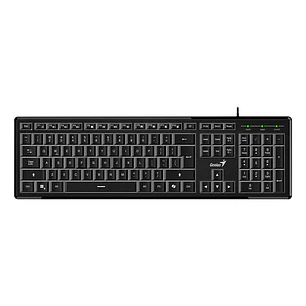Teclado Genius Slim Star 820 Teclado Negro Idioma Español Latinoamérica