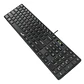 Teclado Genius SlimStar QWERTY Membrana Español Color Negro Con Luz BLACK-SLIMSTAR 126 - Miniatura 4