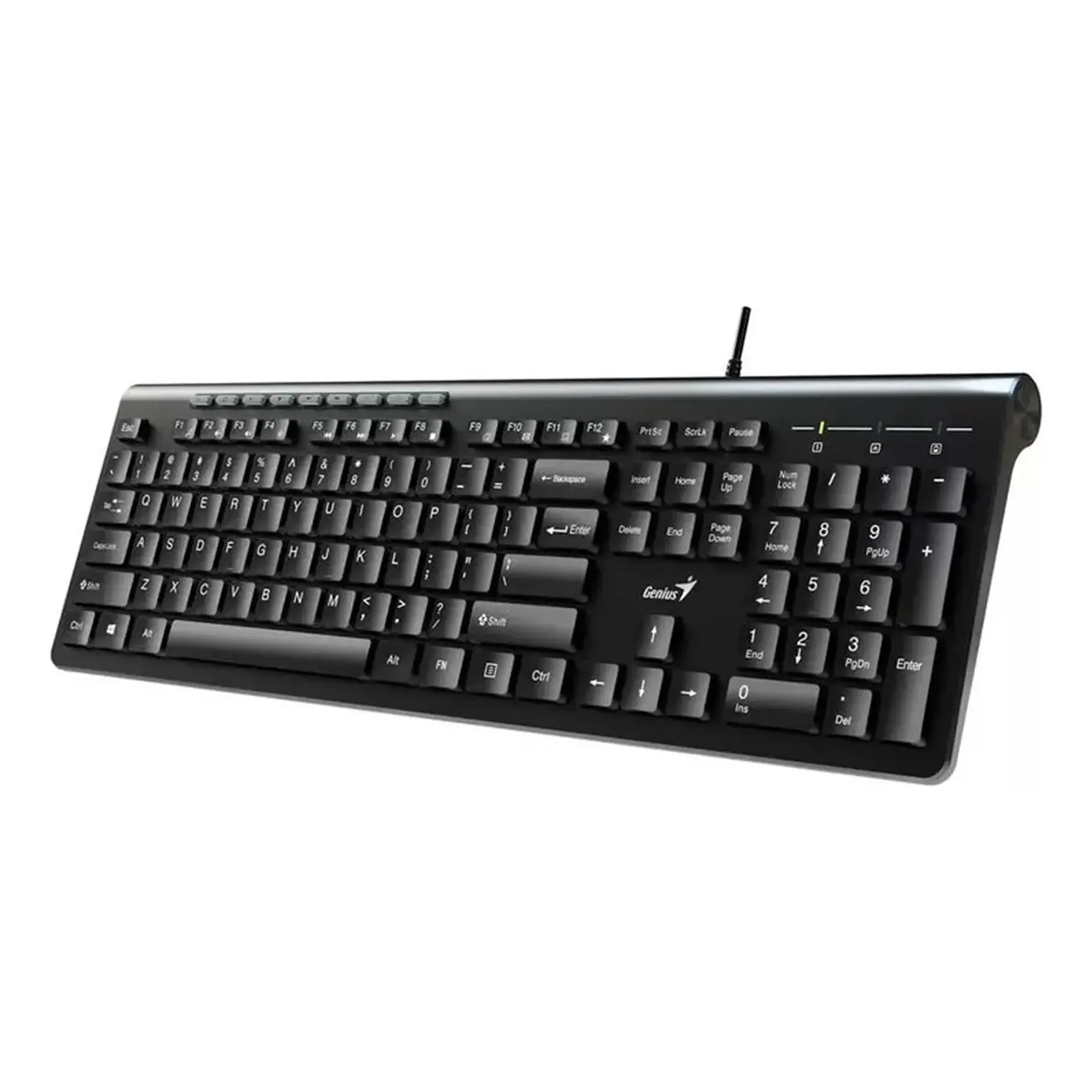 Teclado Genius Slimstar 230ii Negro Usb BLACK-SLIMSTAR 230II Copilot 1
