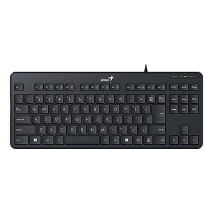 Teclado Compacto Usb Genius Luxemate 110 Español Color Del Teclado Negro