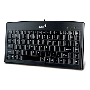Teclado Compacto Usb Genius Luxemate 110 Español Color Del Teclado Negro
