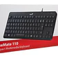 Teclado Compacto Usb Genius Luxemate 110 Español Color Del Teclado Negro - Miniatura 3