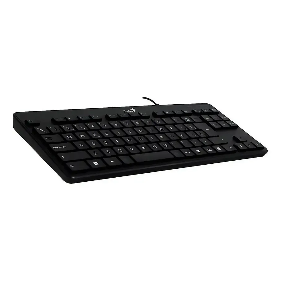 Teclado Compacto Usb Genius Luxemate 110 Español Color Del Teclado Negro 5