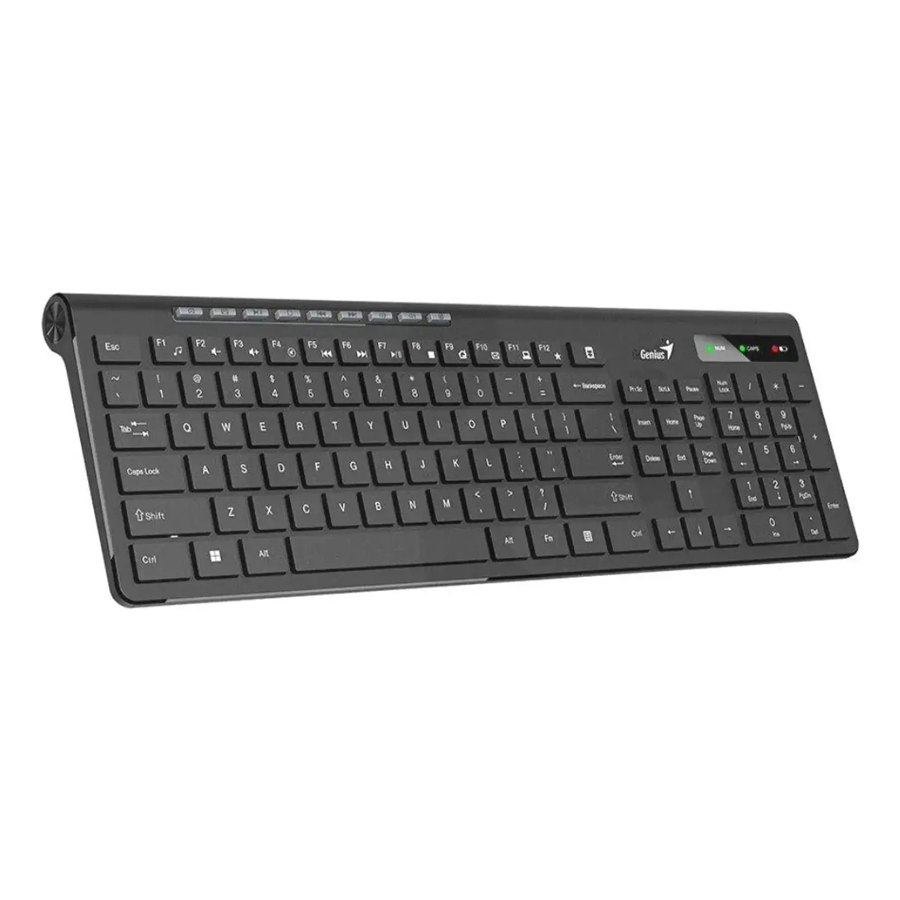 Teclado Inalámbrico Genius Slimstar 7230 Copilot Negro 1