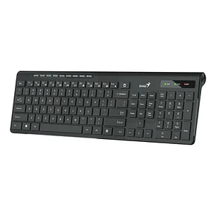 Teclado Inalámbrico Genius Slimstar 7230 Copilot Negro
