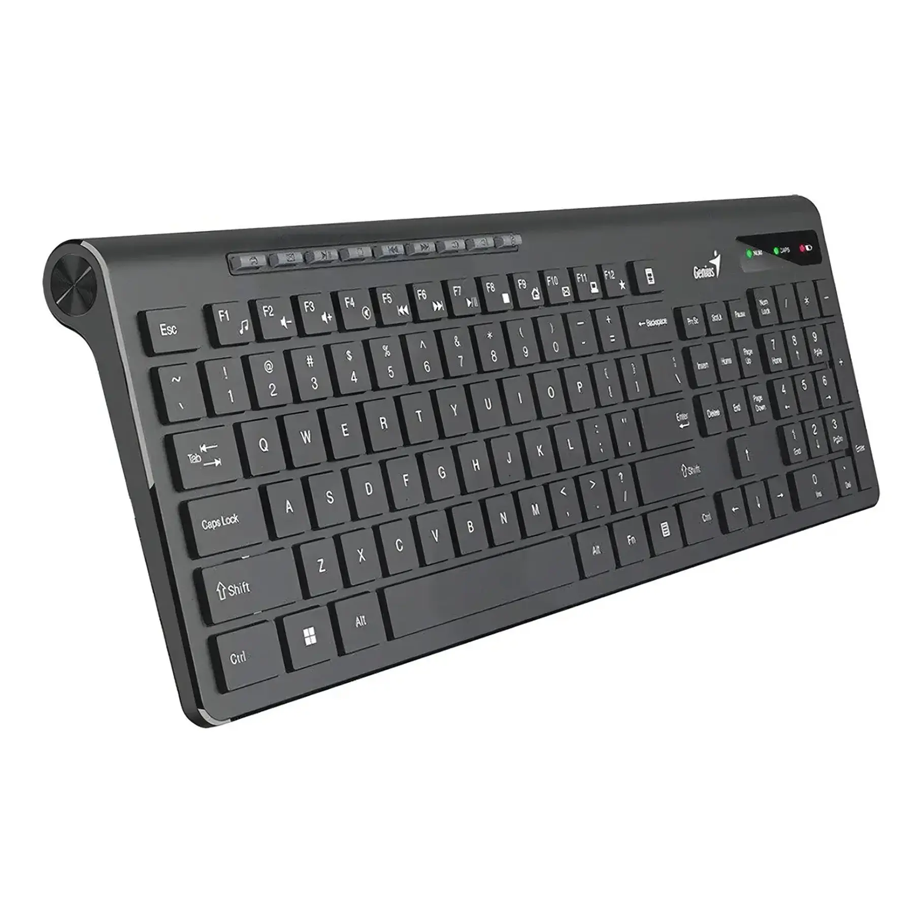 Teclado Inalámbrico Genius Slimstar 7230 Copilot Negro 3