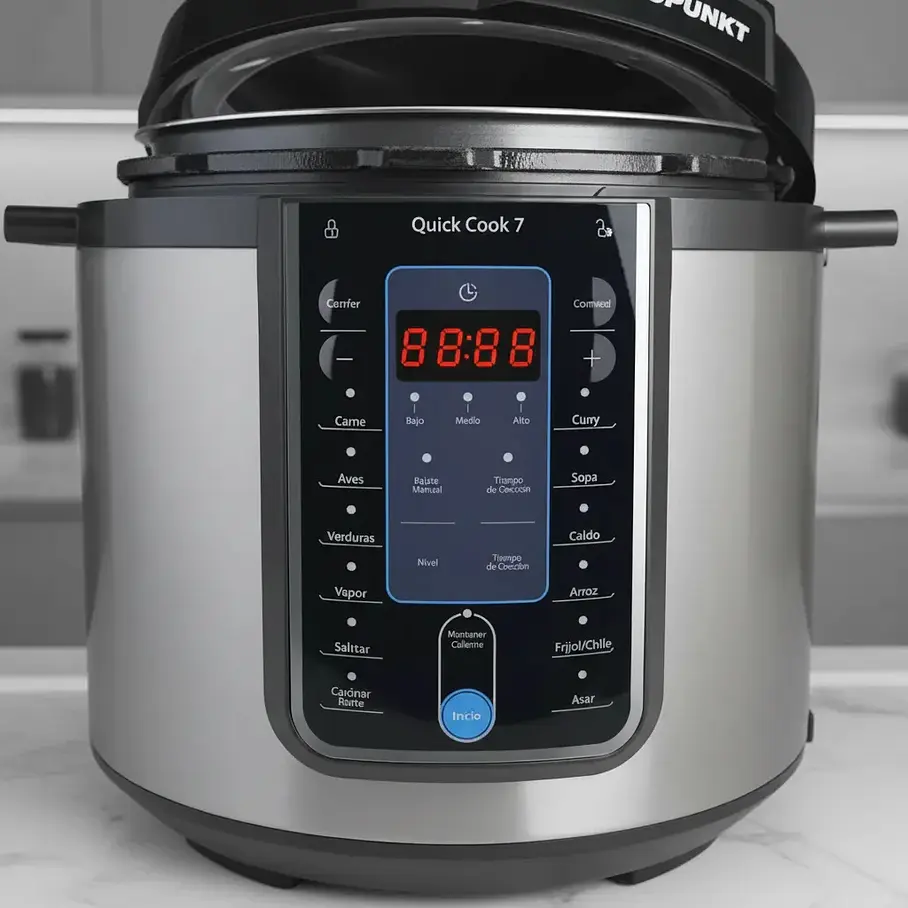 Blaupunkt Quick Cook 7 Olla Presión 5.7l Display 12 Program 4