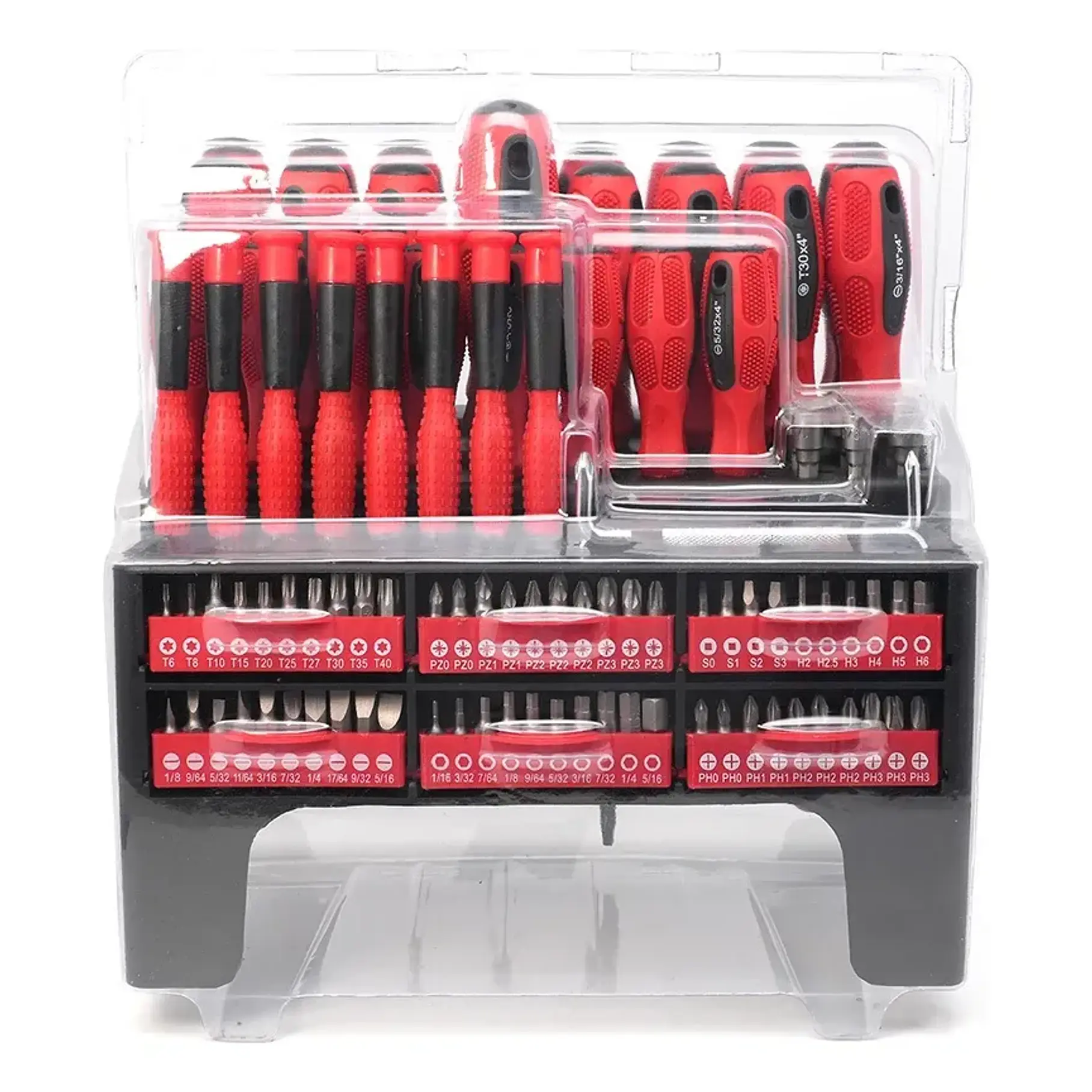 Set De Destornilladores Y Puntas Magnéticas 100 Pcs Kit Set Herramientas Reparación Construcción Arreglos 2
