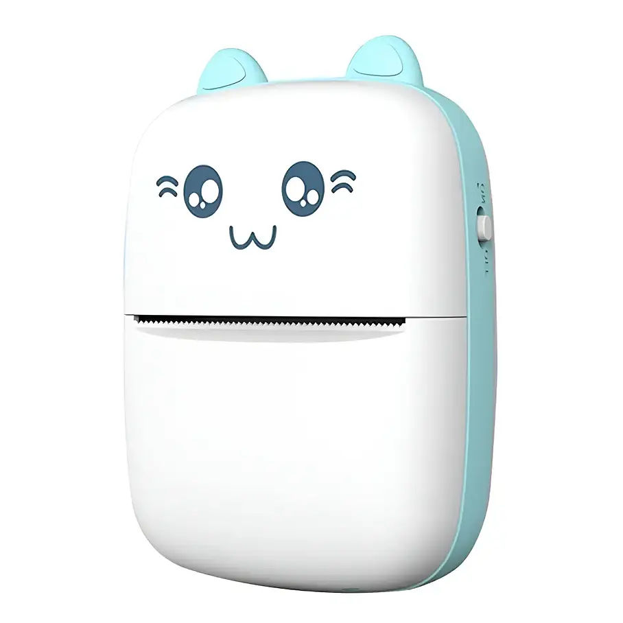 Mini Impresora Térmica Portátil Gatita Bluetooth 200dpi + 1 rollo  11