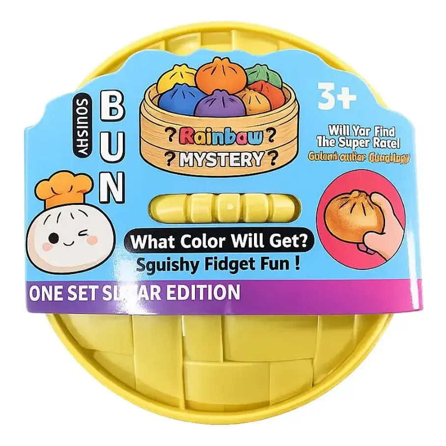 Juguete Dumpling Squishy Sorpresa Mystery Rainbow Fidget Juguete Viral Dumpling Variedad Colores Diversion Diseño Misterioso 1