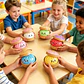 Juguete Dumpling Squishy Sorpresa Mystery Rainbow Fidget Juguete Viral Dumpling Variedad Colores Diversion Diseño Misterioso - Miniatura 6