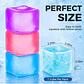Cube Squeeze Juguetes Antiestrés - Cubos Sensoriales De Colores Para Aliviar La Ansiedad Relajación Y Concentración Ideal Para Niños Adultos Y Personas Con Autismo - Miniatura 4