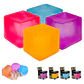 Cube Squeeze Juguetes Antiestrés - Cubos Sensoriales De Colores Para Aliviar La Ansiedad Relajación Y Concentración Ideal Para Niños Adultos Y Personas Con Autismo - Miniatura 1