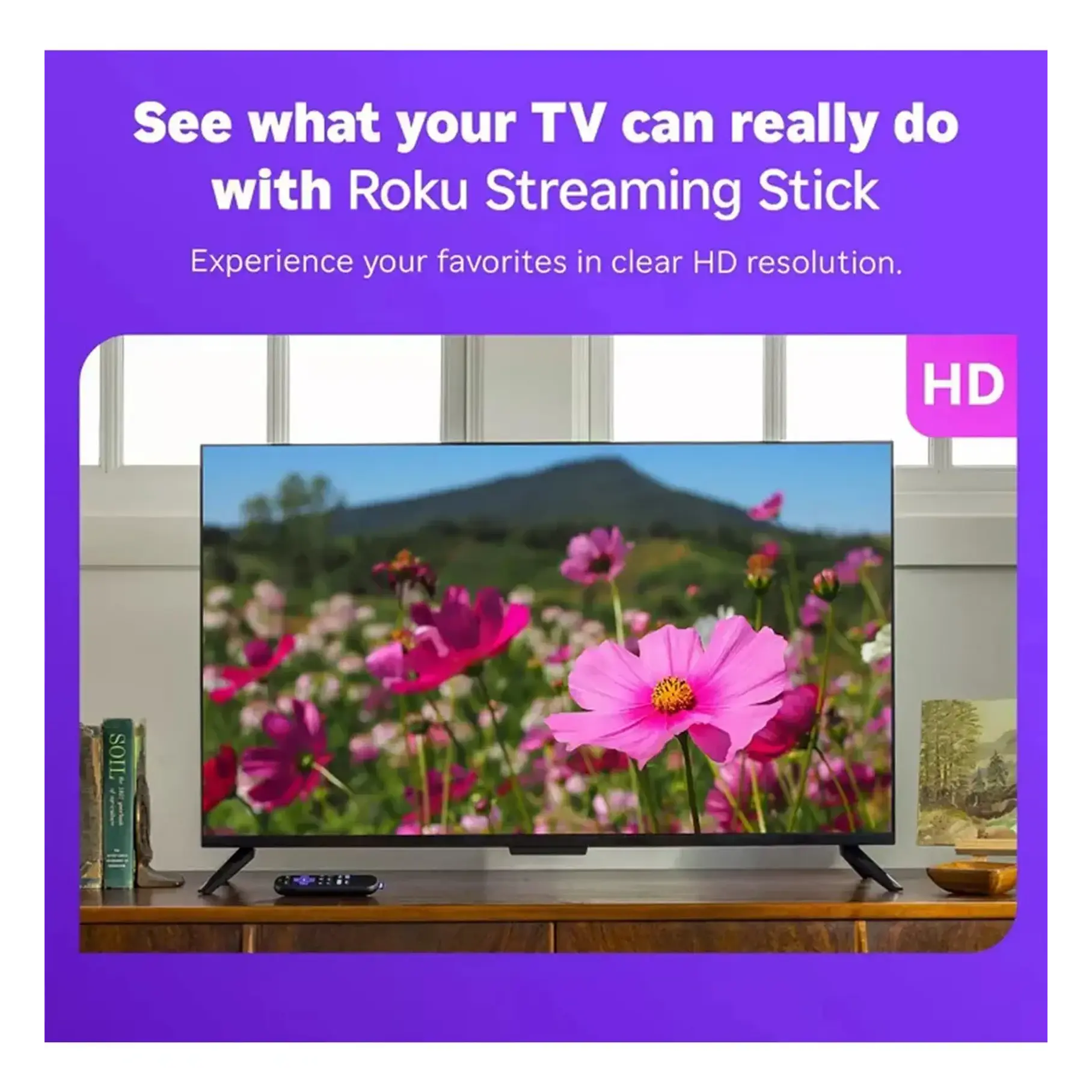 Roku 3840s2 Streaming Stick Hd Con Control Remoto Por Voz Negro De Voz 7
