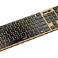Teclado Genius Dual Wireless Bluetooth + Usb 2g Slimstar Copilot Ai T Wood Slim Star-7250BT - Miniatura 6