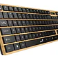 Teclado Genius Dual Wireless Bluetooth + Usb 2g Slimstar Copilot Ai T Wood Slim Star-7250BT - Miniatura 2
