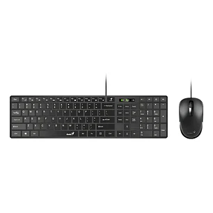 Kit Teclado + Mouse Copilot Usb Genius Slimstar C126 Negro SLIMSTAR-C126