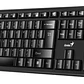 Kit Teclado Mouse Inalámbrico Genius KM-8200 Negro Inglés US Silencioso - Miniatura 4
