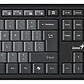 Kit Teclado Mouse Inalámbrico Genius KM-8200 Negro Inglés US Silencioso - Miniatura 5