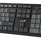 Kit Teclado Mouse Inalámbrico Genius KM-8200 Negro Inglés US Silencioso - Miniatura 2