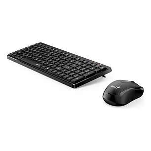 Kit Teclado y Mouse Genius Q8100 Inalámbrico en Español Negro