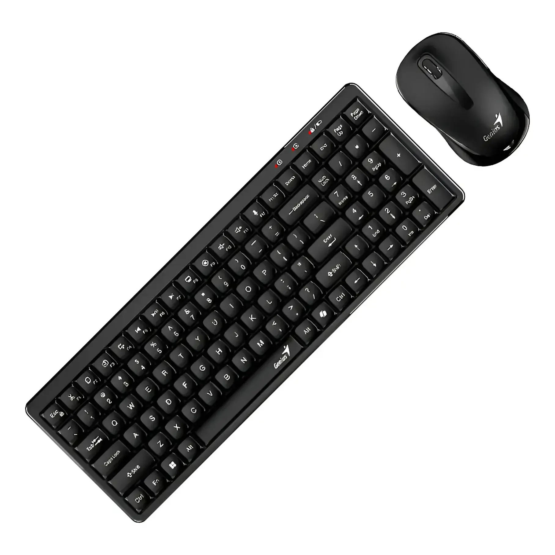 Kit Teclado y Mouse Genius Q8100 Inalámbrico en Español Negro 4