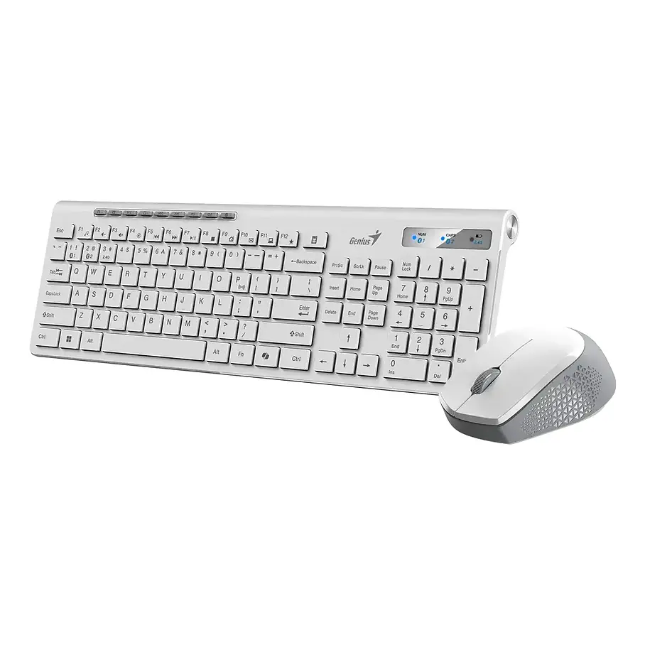 Kit Teclado y Mouse Genius Slimstar 8230 Inalámbrico en Español Copilot Ai 1 1