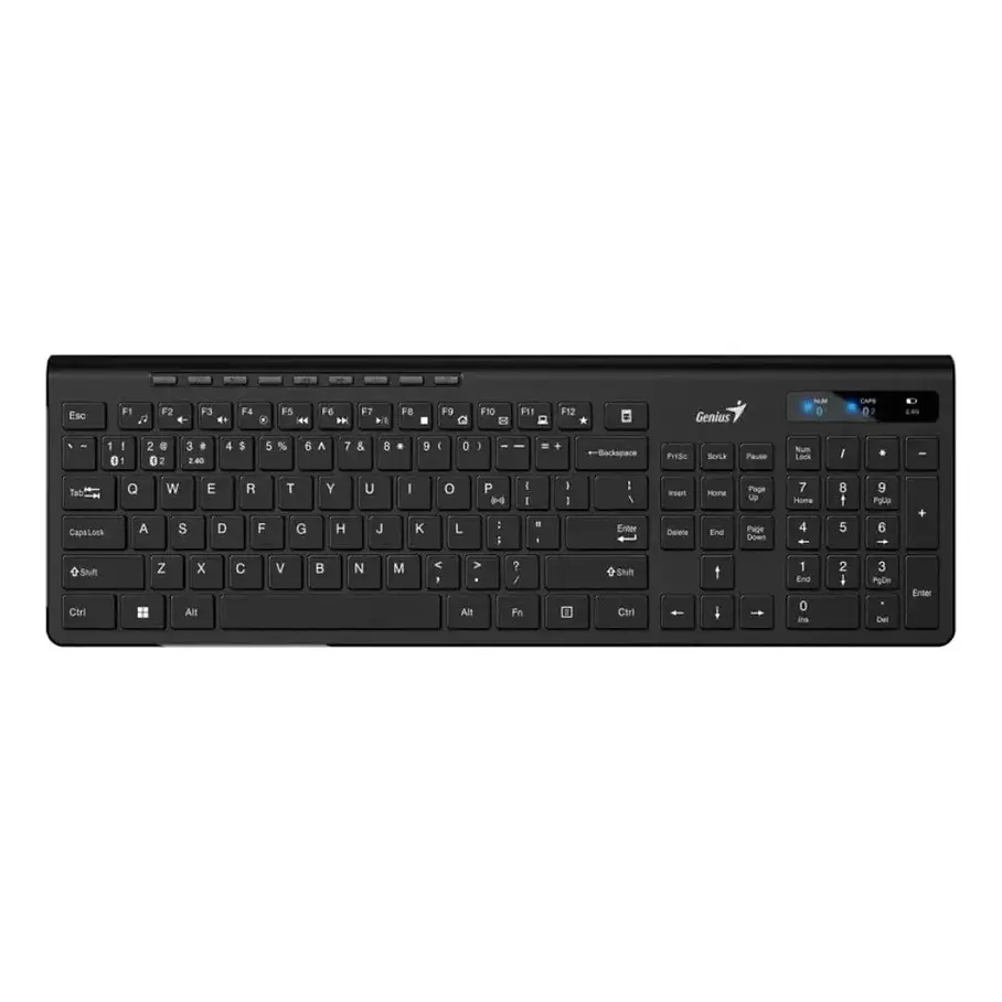 Kit Teclado y Mouse Genius Slimstar 8230 Inalámbrico en Español Copilot Ai 1 7