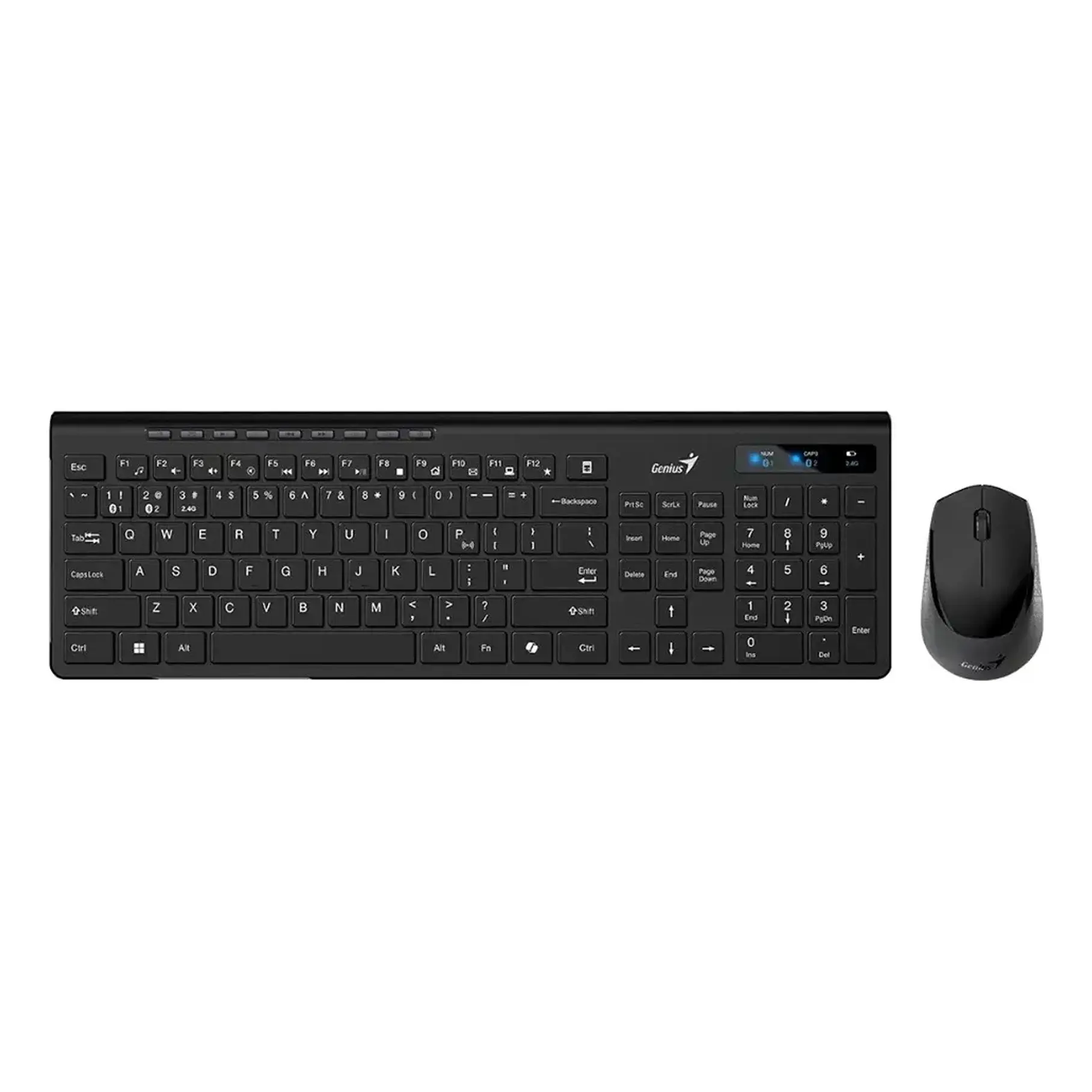 Kit Teclado y Mouse Genius Slimstar 8230 Inalámbrico en Español Copilot Ai 1 8