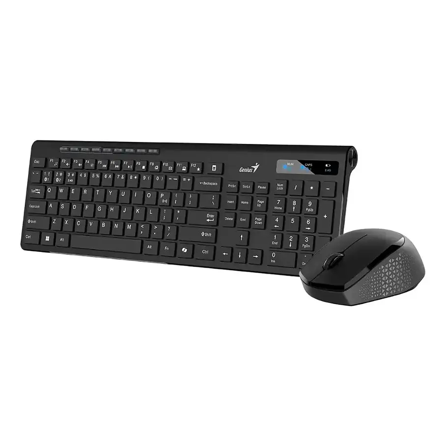 Kit Teclado y Mouse Genius Slimstar 8230 Inalámbrico en Español Copilot Ai 1 9