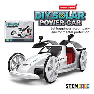 Carro Card Juguetes Deportivos Solares Ensamblados Educativos Carro Para Armar Carro Armable 