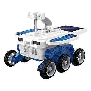 Juego De Juguetes Científicos Modelo De Coche Con Energía Solar Carro Armable Juguete Didáctico Auto De Espacio Luna Recorre El Espacio