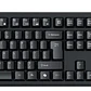 Kit Teclado y Mouse Genius KM-100SE Negro Para PC Con Cable USB - Miniatura 1