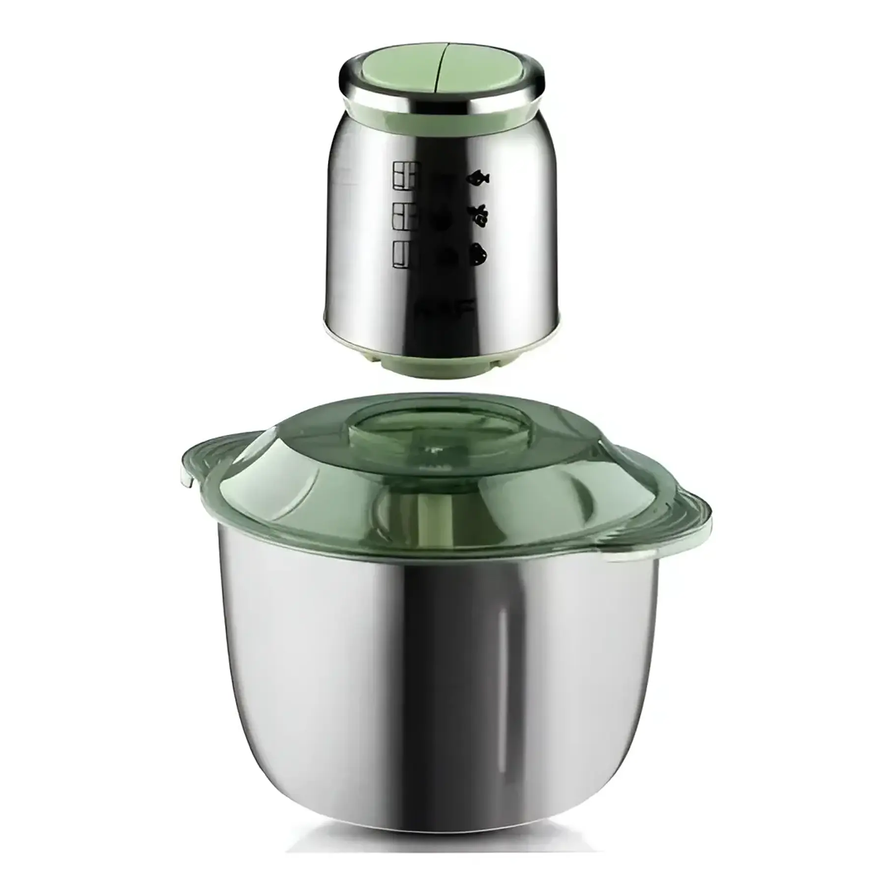 Procesadora De Alimentos Raf 5L Gris Oscuro 1000W Con Función Pulsar 4