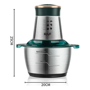 Procesador De Alimentos Raf 1000w 2l Acero Inoxidable