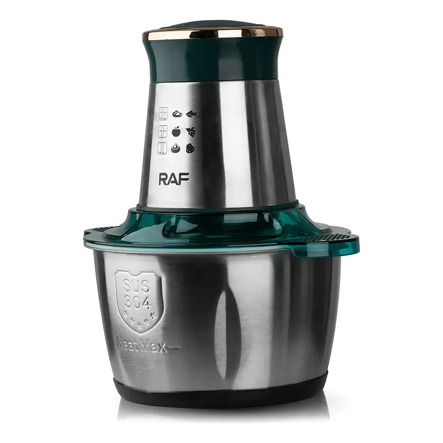 Procesador De Alimentos Raf 1000w 2l Acero Inoxidable 3