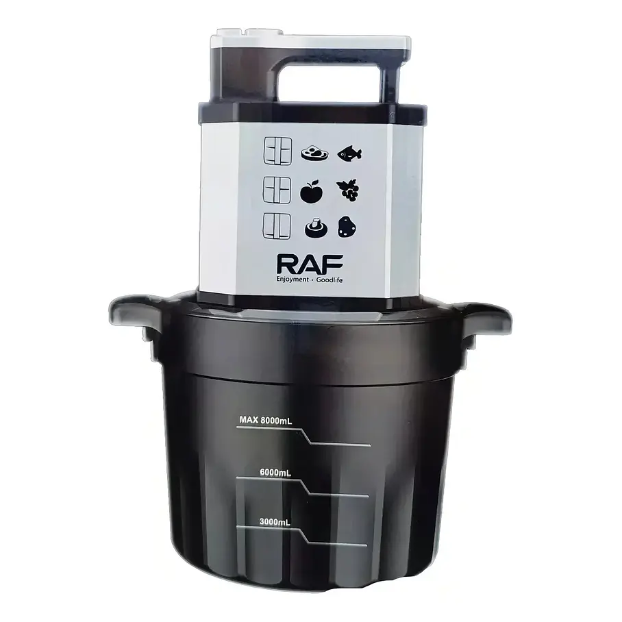 Picador Procesador De Alimento De 8 Litros 1000w Raf 7731 1