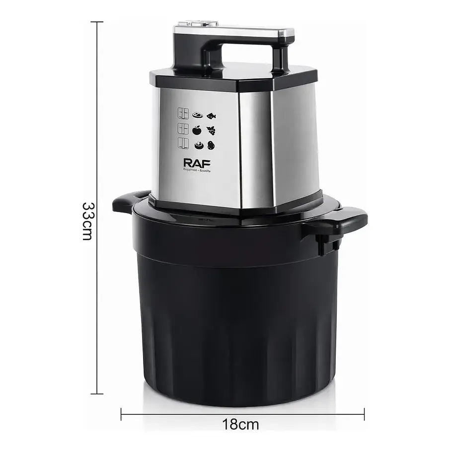 Picador Procesador De Alimento De 8 Litros 1000w Raf 7731 2