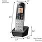 Teléfono Inalámbrico Con Dect 6.0, Pantalla Lcd Panasonic - Miniatura 2