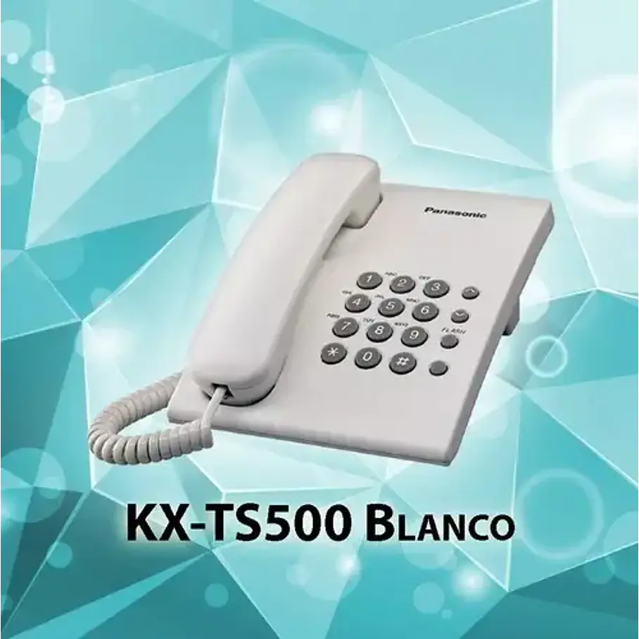 Teléfono Fijo Panasonic KX-TS500 Sistema Telefónico Integrado 8